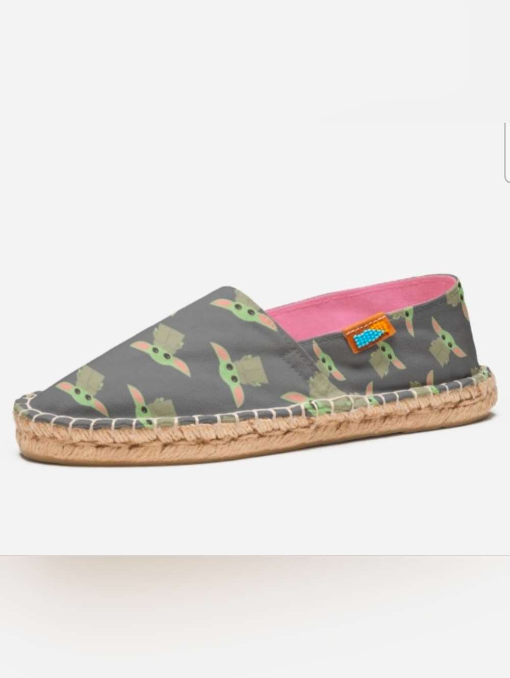 UBUNTU The Child - Baby Yoda - Officially licensed Sz 7.5 shoes Espadrilles